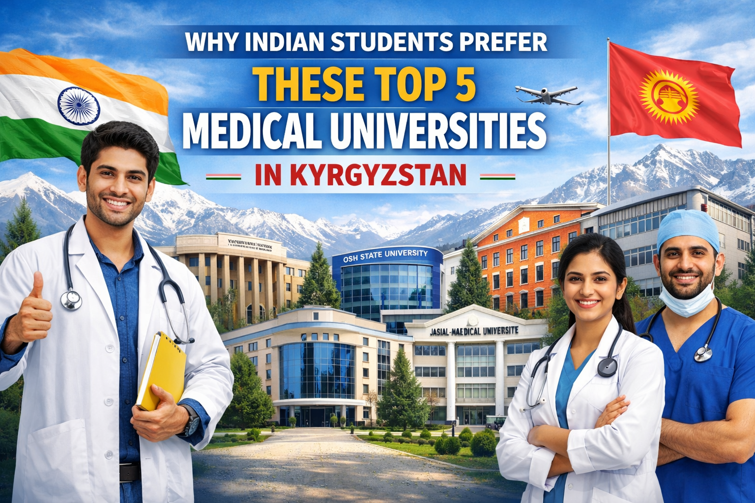 Why Indian Students Prefer These Top 5 Medical Universities in Kyrgyzstan